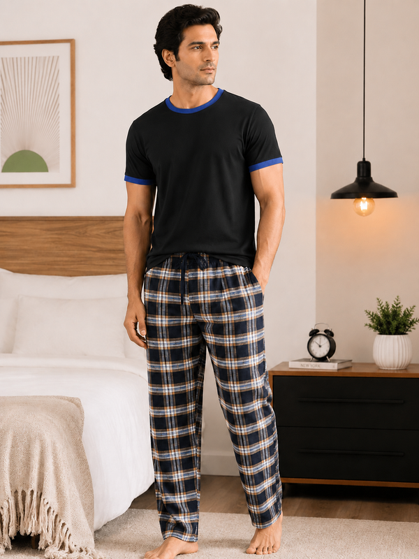 Ring-Blue Loungewear Set