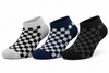 Check Vibes Ankle Socks Pack of 3