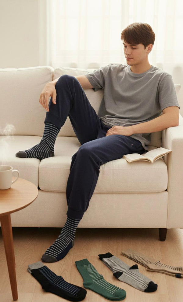 StripeFlex Crew Socks Pack of 5